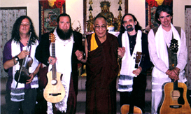 Dharma Bums with His Holiness the Dalai Lama