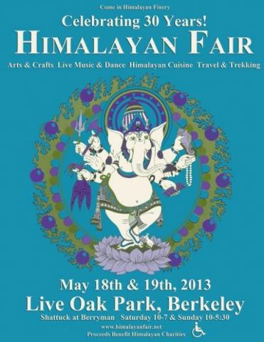 Poster for the 2013 Himalayan Fair