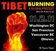 Tibet Burning poster